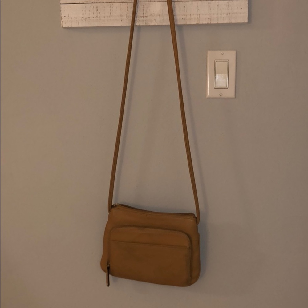 Tiganello leather crossbody bag
